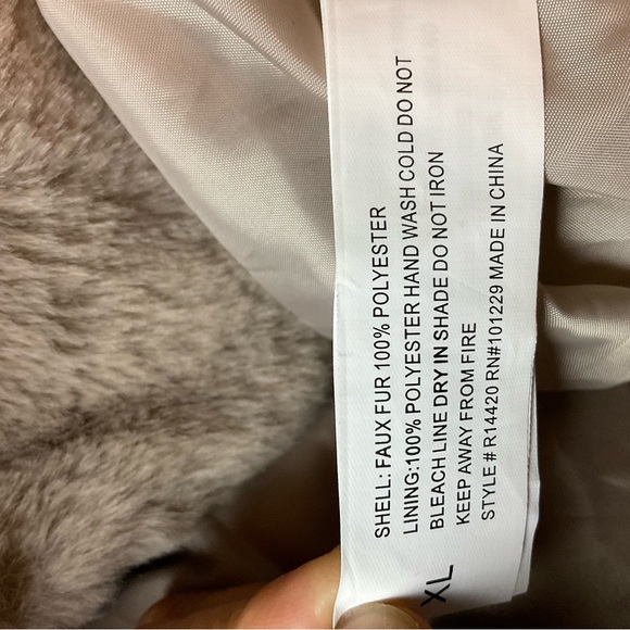 Cozy Tan Teddy Jacket for Women - Picture 8 of 12